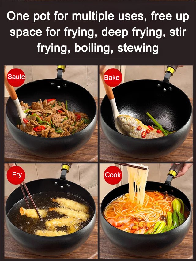 Hand-made Hammered Pot