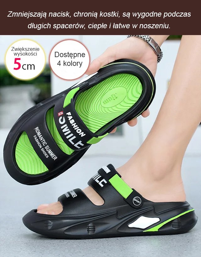 Sandały Para 2024 Letnie buty z dziurami