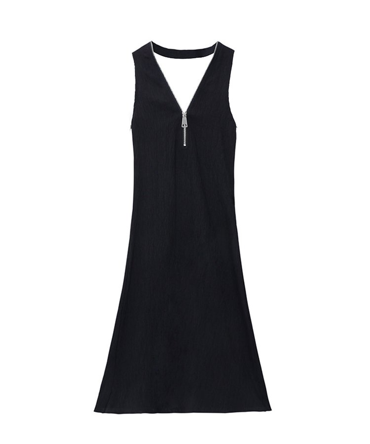 着痩せロングワンピース