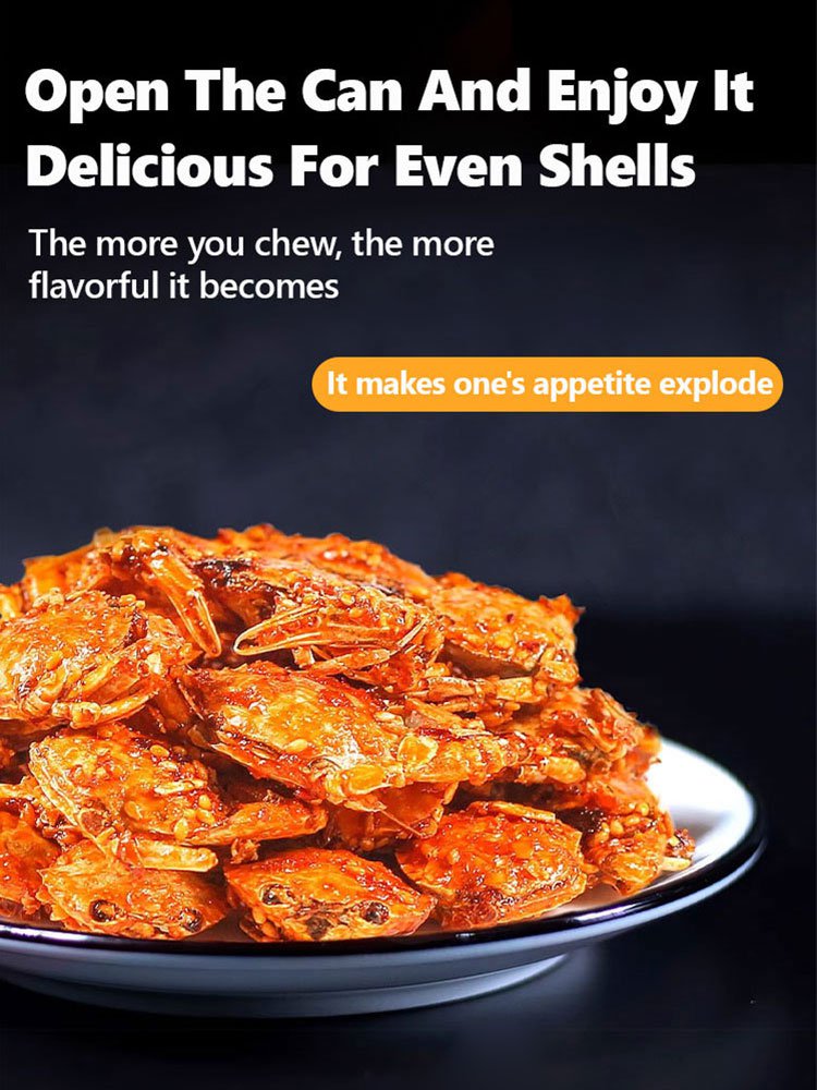 【0 Fat High Protein】Crispy Sweet Spicy Sea Crab