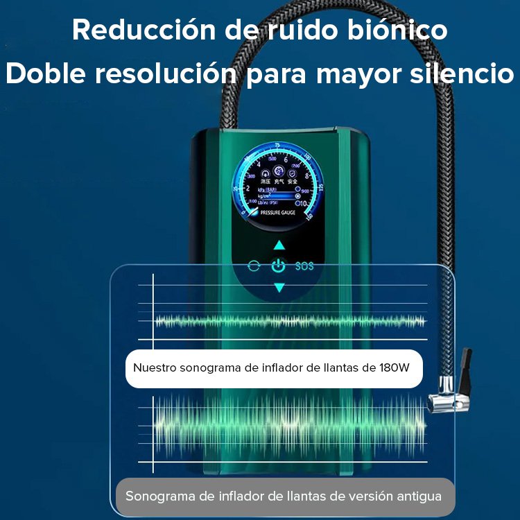 Bomba de aire portátil alemana con velocidad rápida