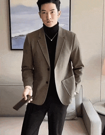 ウールスリムスーツ