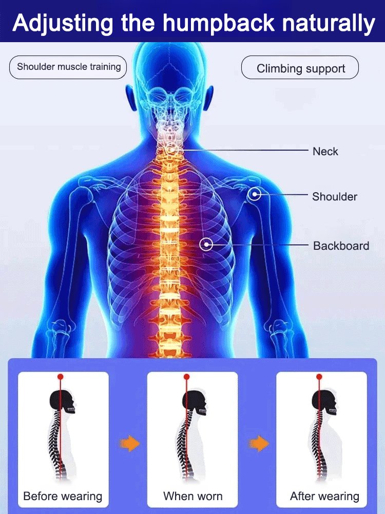 Push-up back correction bra