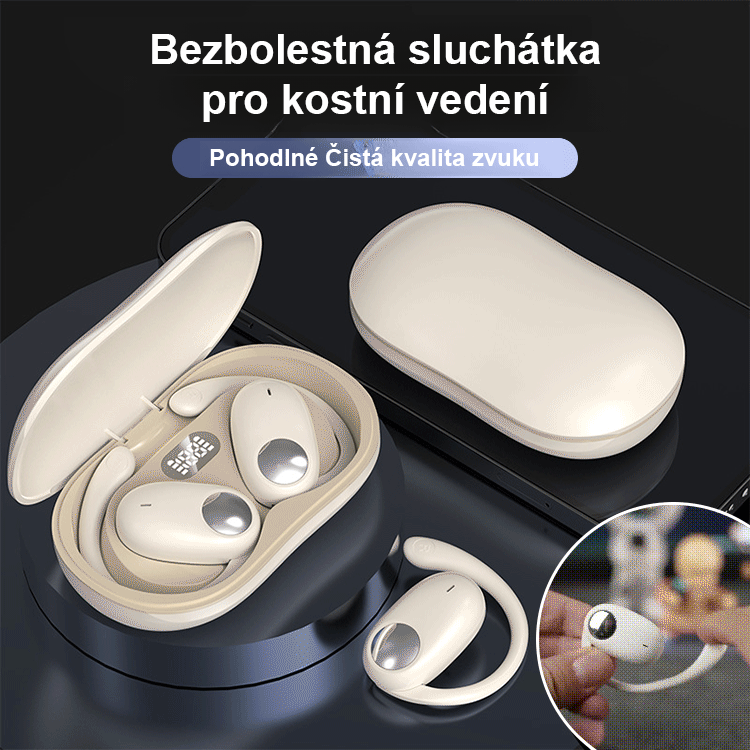 180° otočné otevřené OWS Bluetooth sluchátka