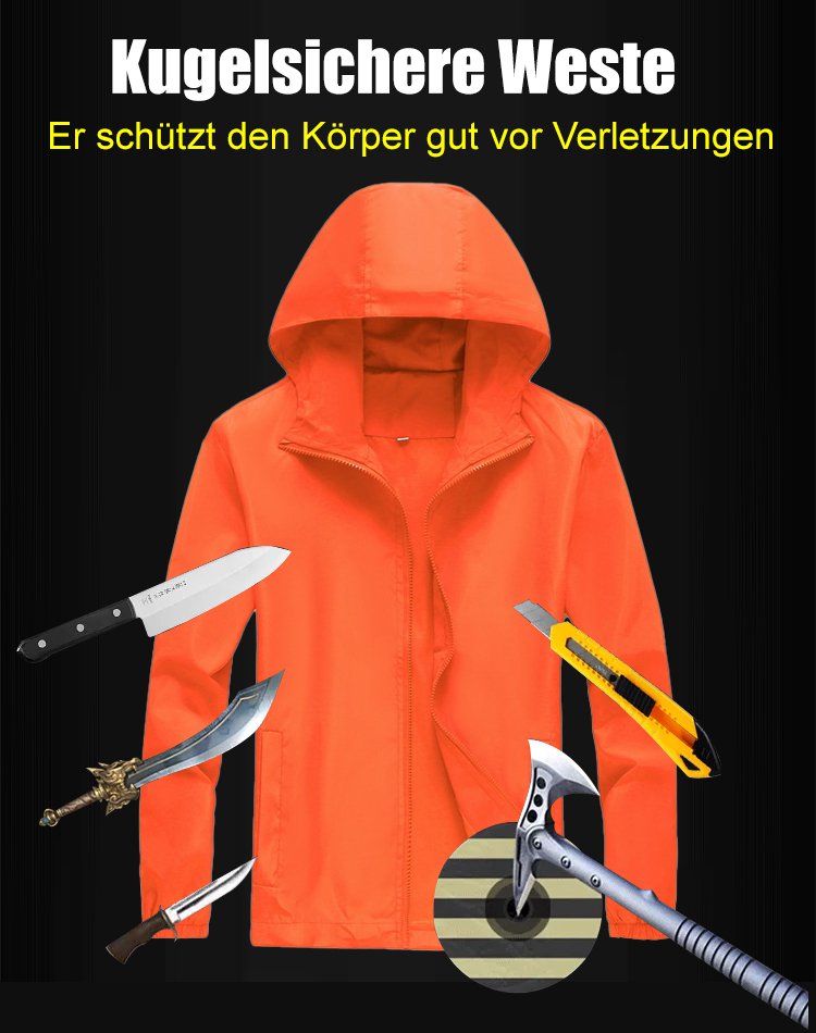 Winddichter Sturmanzug im Freien