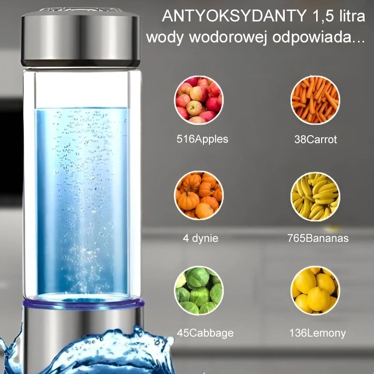 Woda bogata w wodór