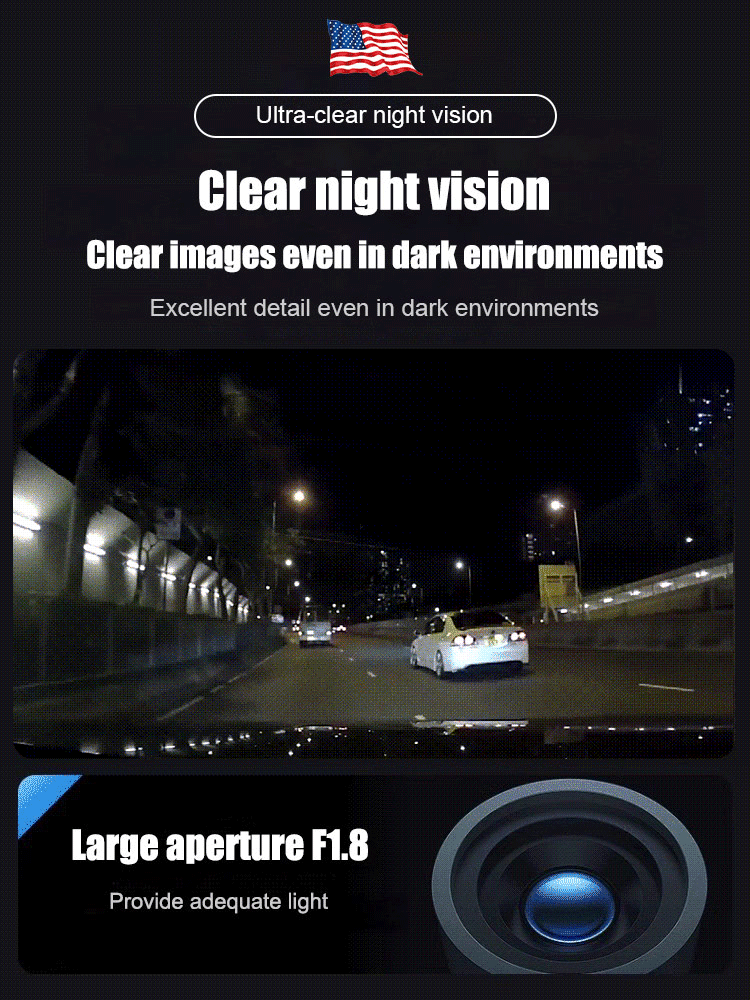 Hidden WiFi Dash Cam