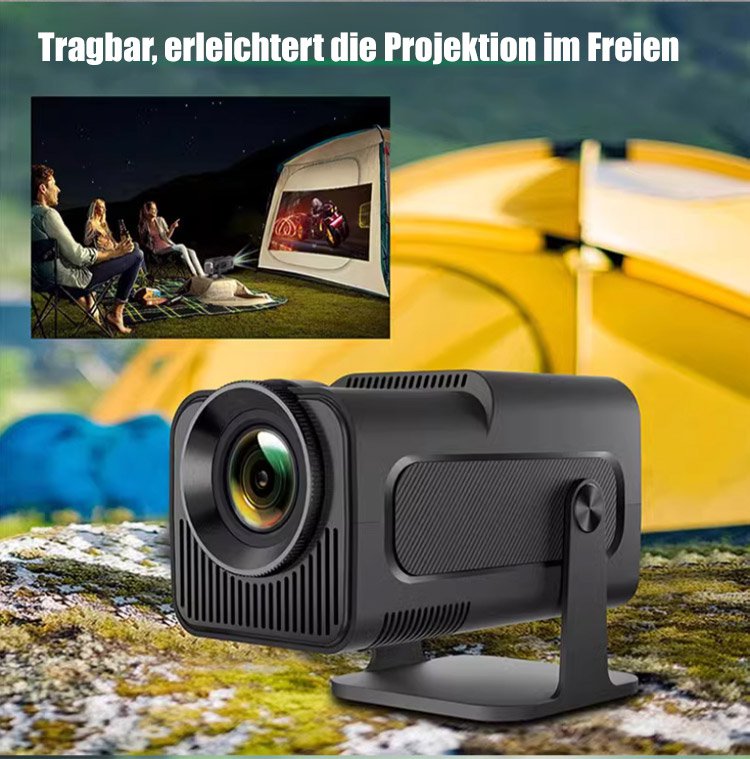 Ultra-HD Projektor mit Autofokus in moderner Umgebung