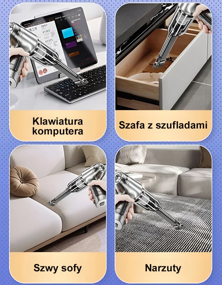 Przenośny odkurzacz wielofunkcyjny