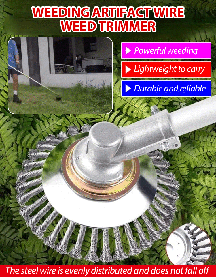 Weed mower head