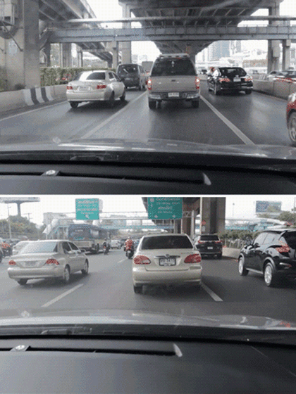 Caméra de tableau de bord WiFi cachée