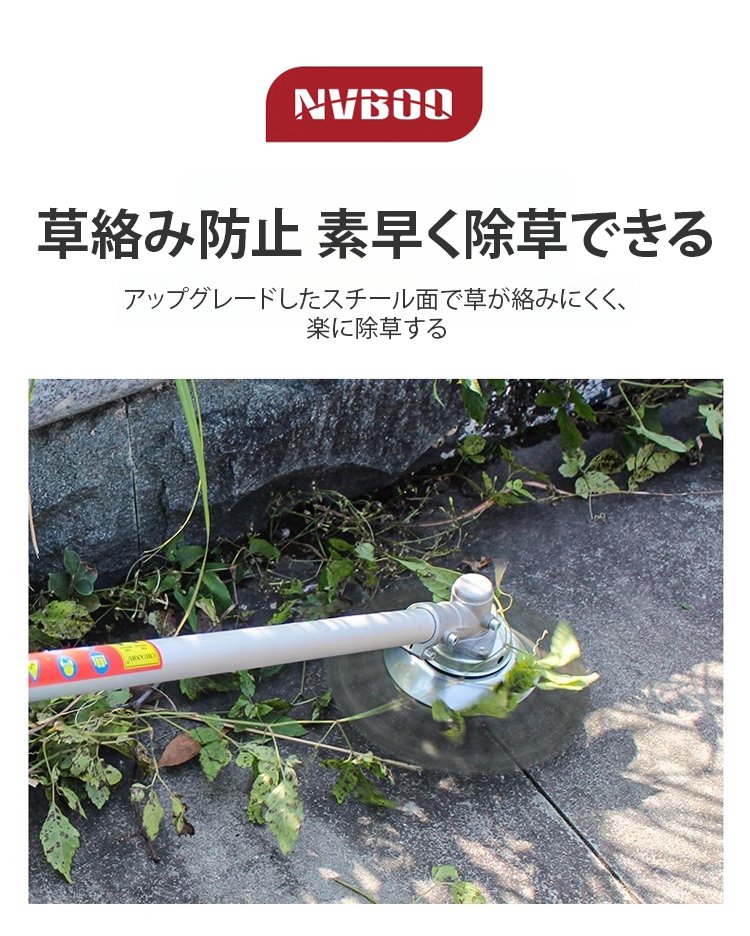 交換が簡単な草刈機用チップソー