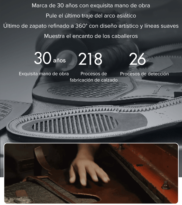 【Limitado 100 pares】Zapatos de cuero casuales y elegantes para hombre
