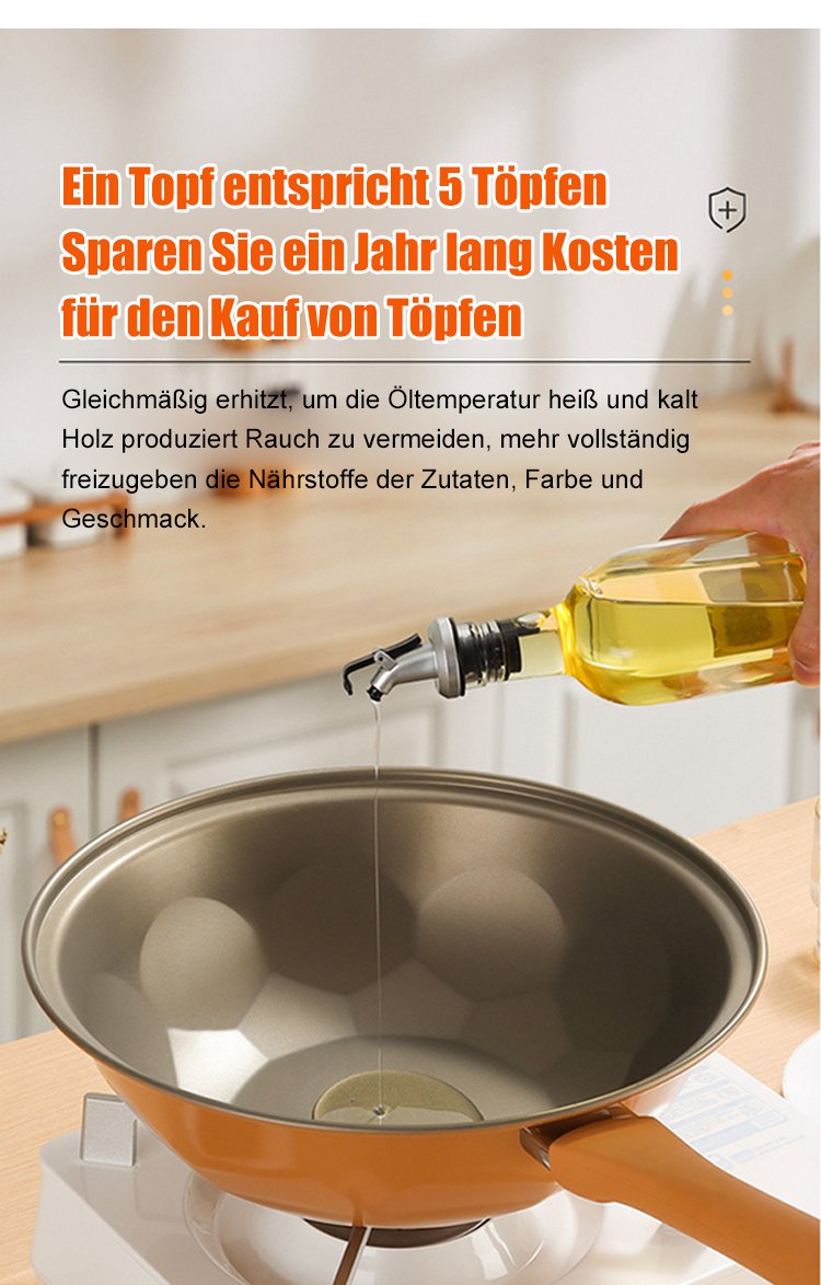 Keramik Kochtopf mit innovativem Design