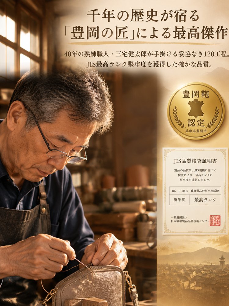 【兵庫・豊岡】レディース本革バッグ