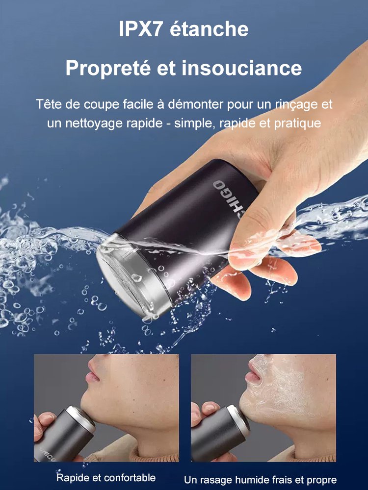 【Une touche de lisse petit Vajra】Rasoir électrique miniatures