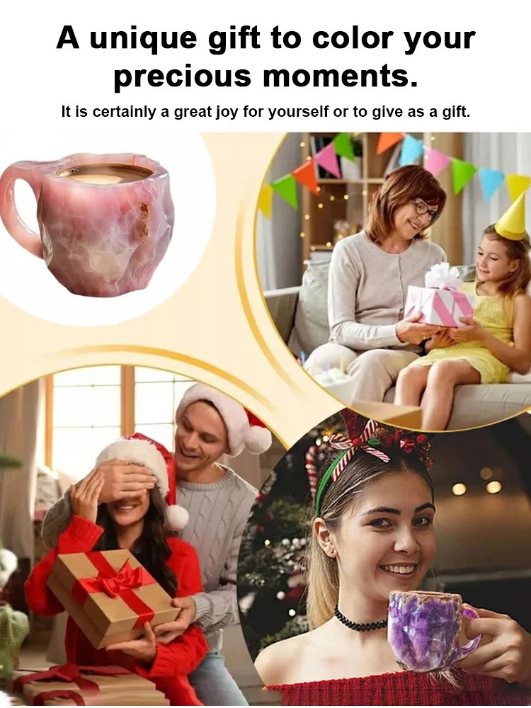 [Christmas Early Purchase] Mineral Health Crystal Coffee Cup