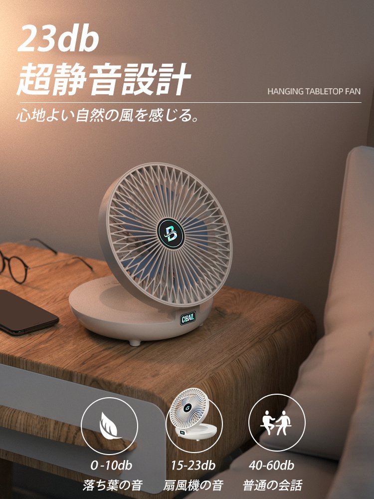 壁掛け・卓上扇風機　