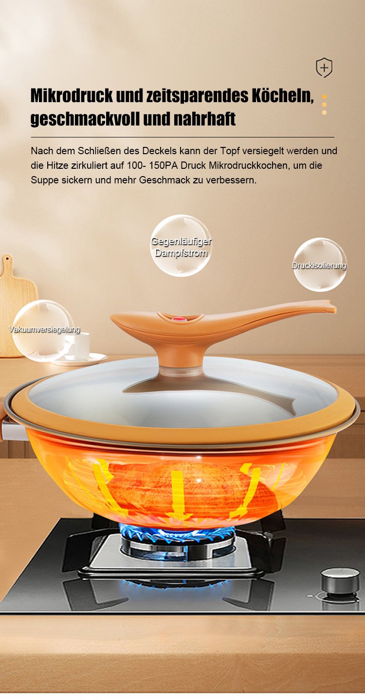 Gesundheitstopf mit Mikrodruckfunktion