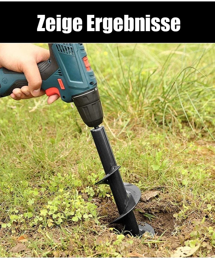 Schneckenbohrer für professionelle Bauarbeiten