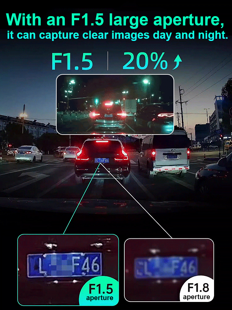 High-definition central control dual-application driving recorder