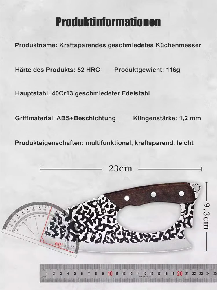 Ergonomisches geschmiedetes Küchenmesser