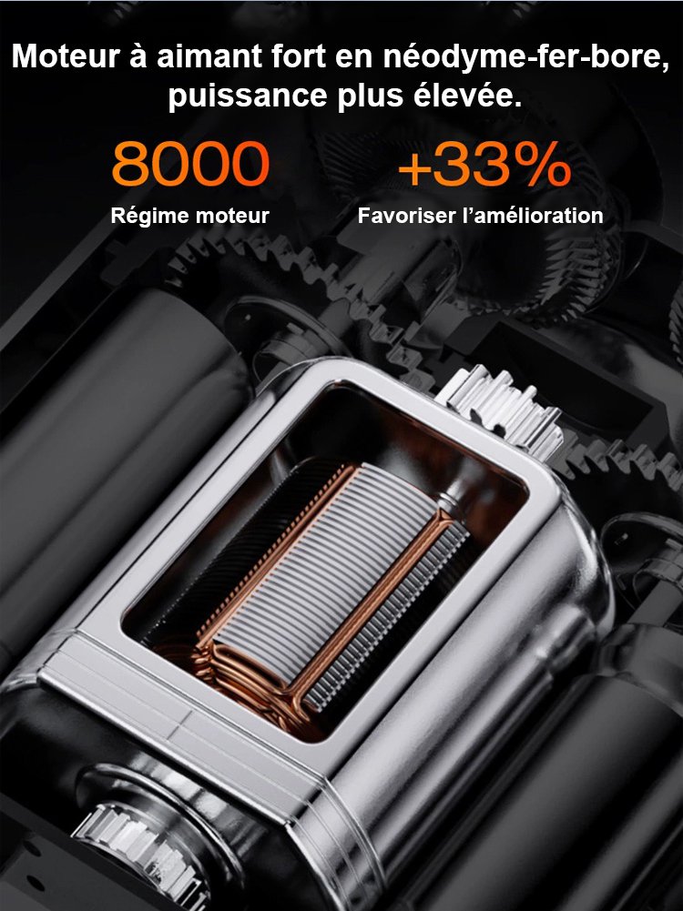 Rasoir portable lavable tout le corps