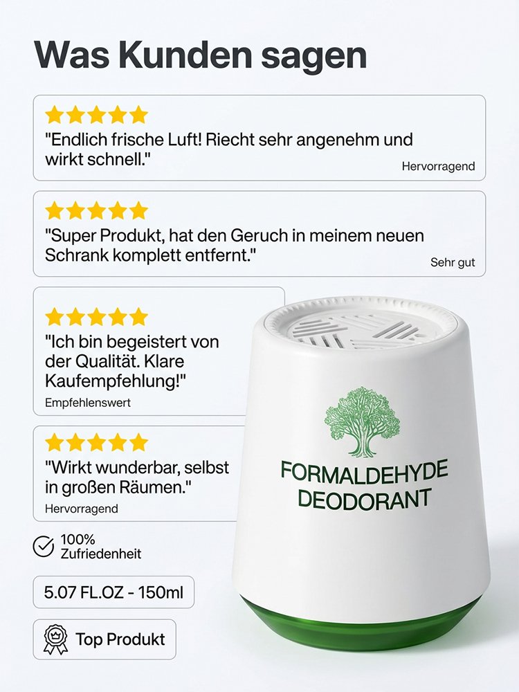 【Neubau in 3 Tagen bezugsfertig】Formaldehyd-Entfernungsbox