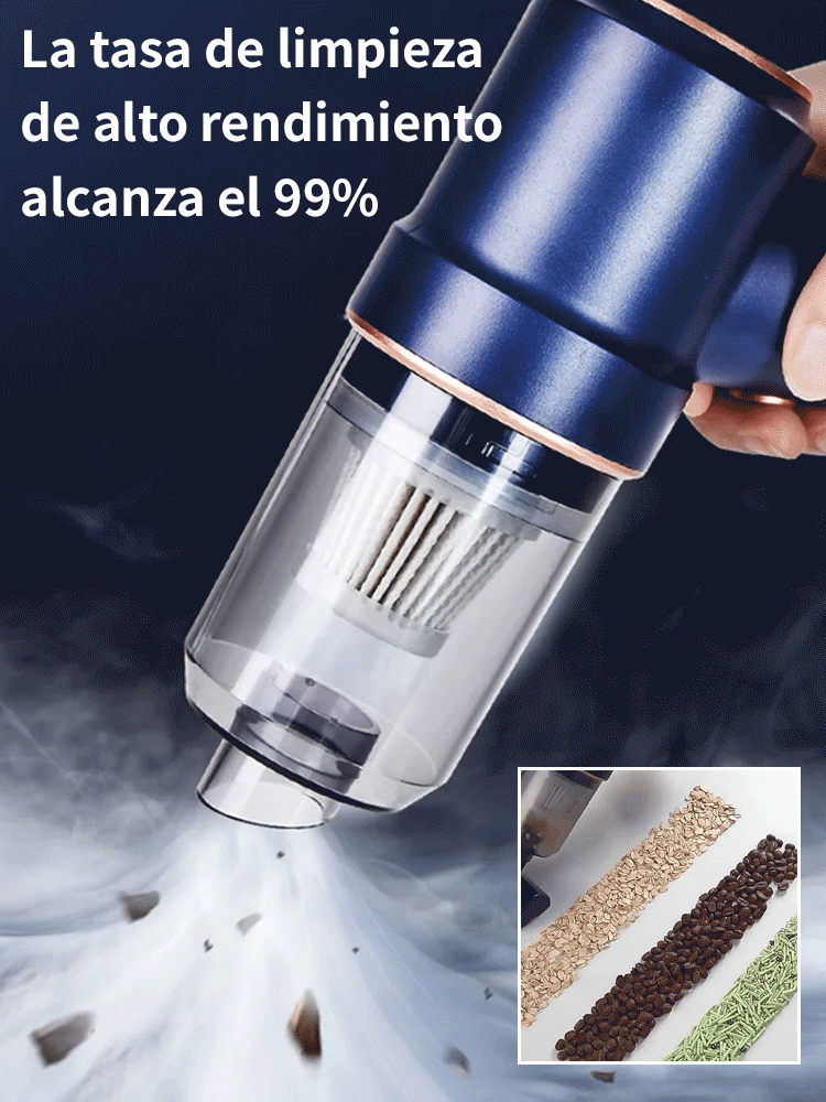 Aspiradora potente para vehículos seca y húmeda