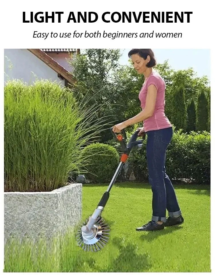 Weed mower head