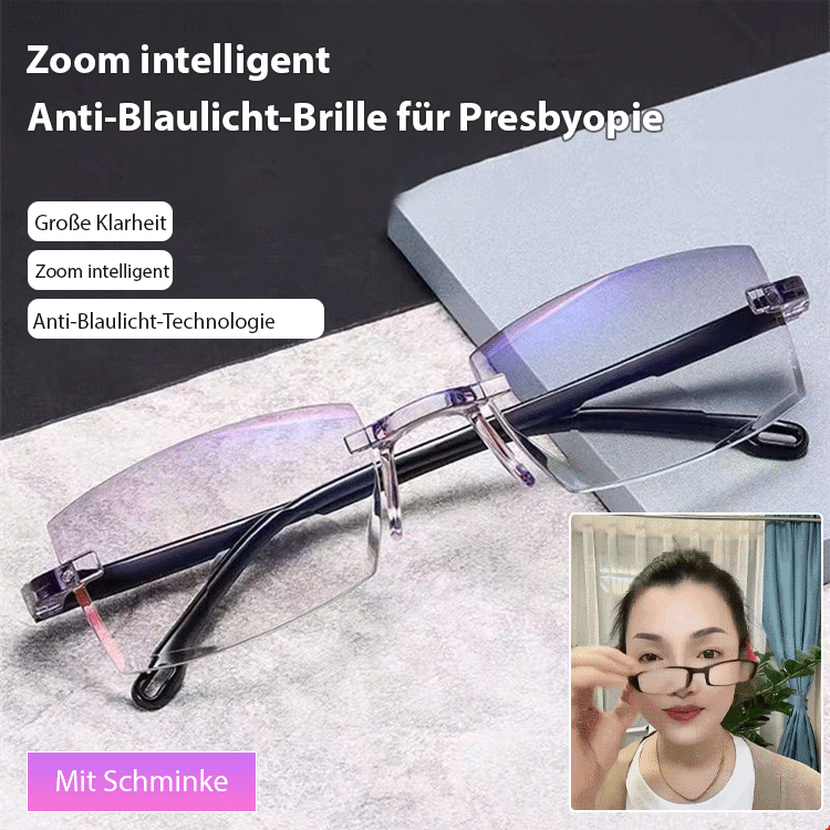 Intelligente Zoom-Brille gegen Blaulicht und Presbyopie