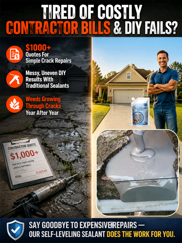 Save on labor costs: Repair-specific caulking adhesive