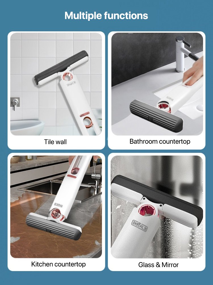 Multi-functional mini mop 