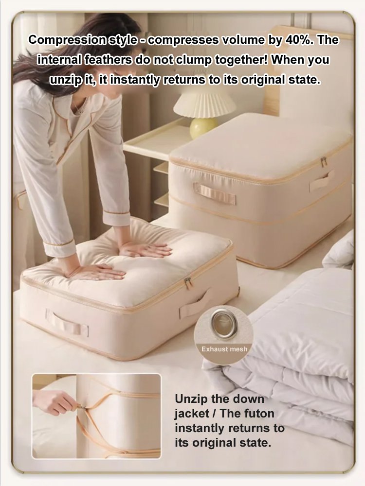 Three-layer foldable compression storage bag [triple capacity]