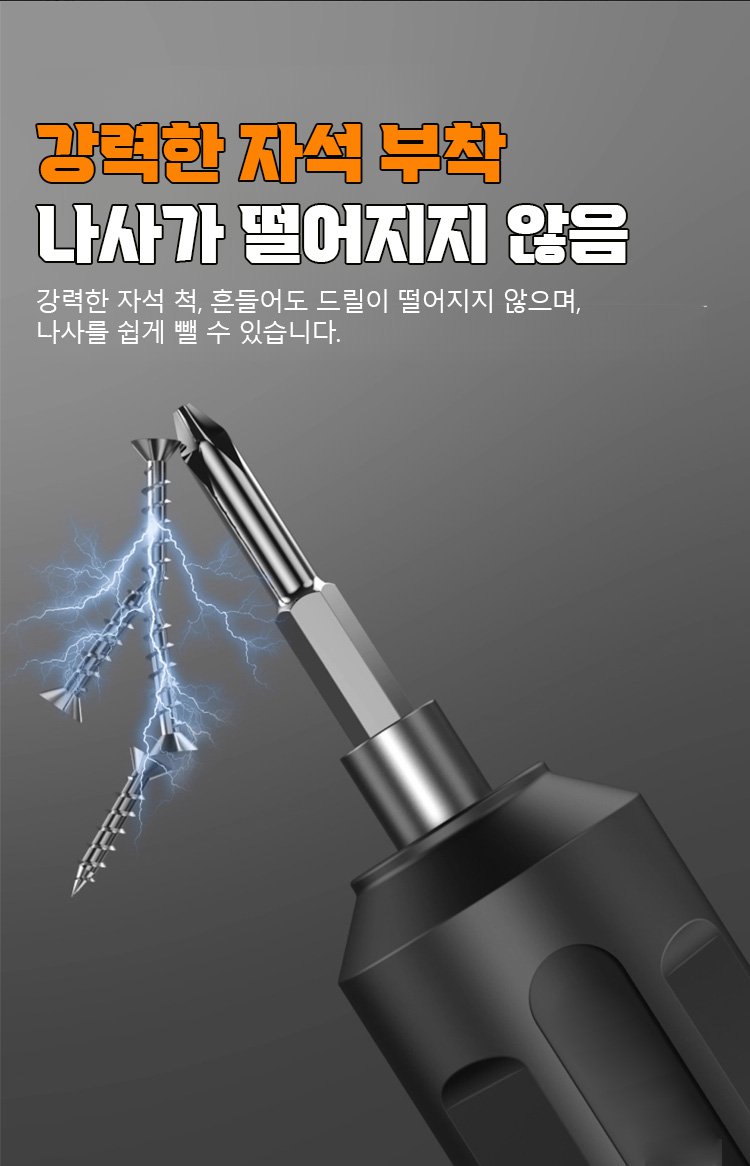 손쉬운 나사 조임을 위한 인체공학적 디자인