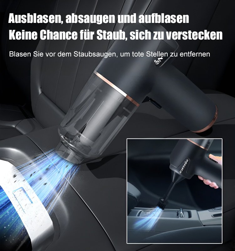 JS-Mini-Staubsauger für Haus und Auto
