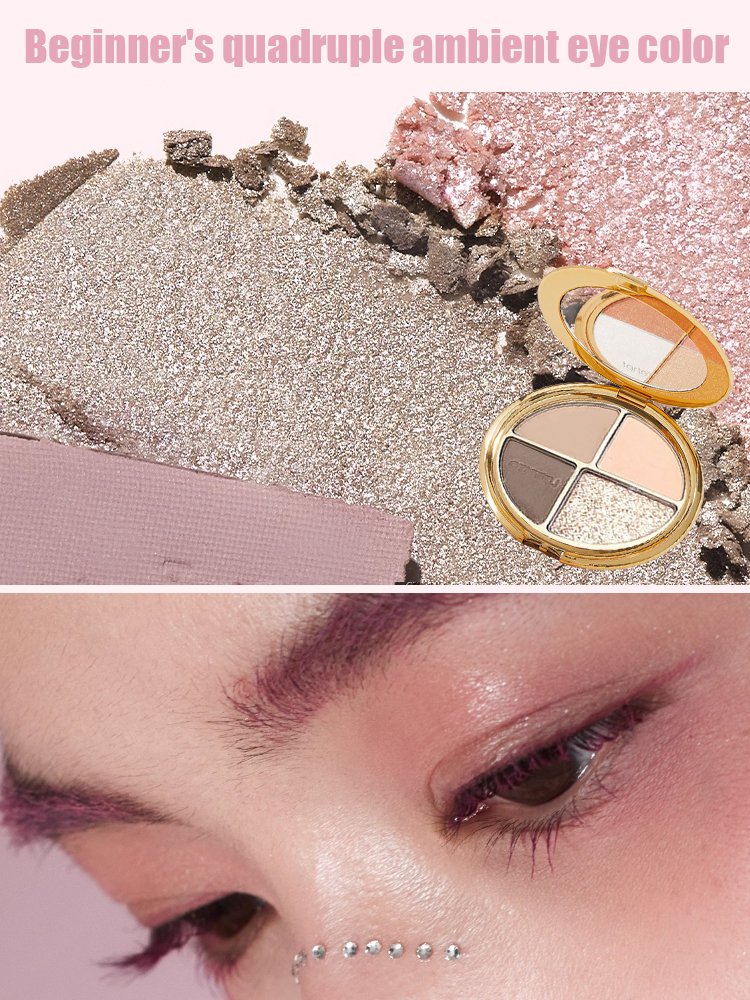 Flowing Color Linglong Four-Color Eyeshadow