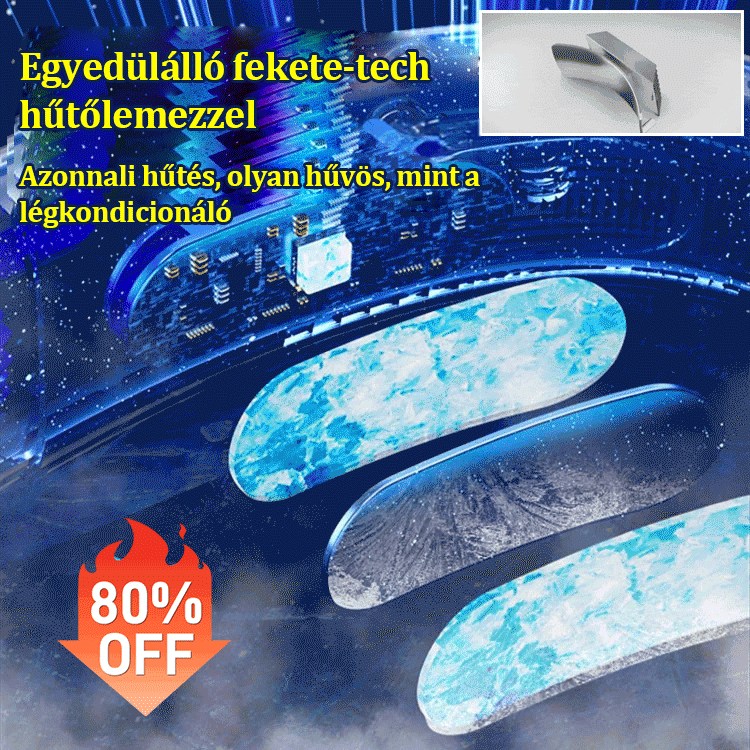 Ice Porcelain Body Cooling  Hordozható nyakventilátor