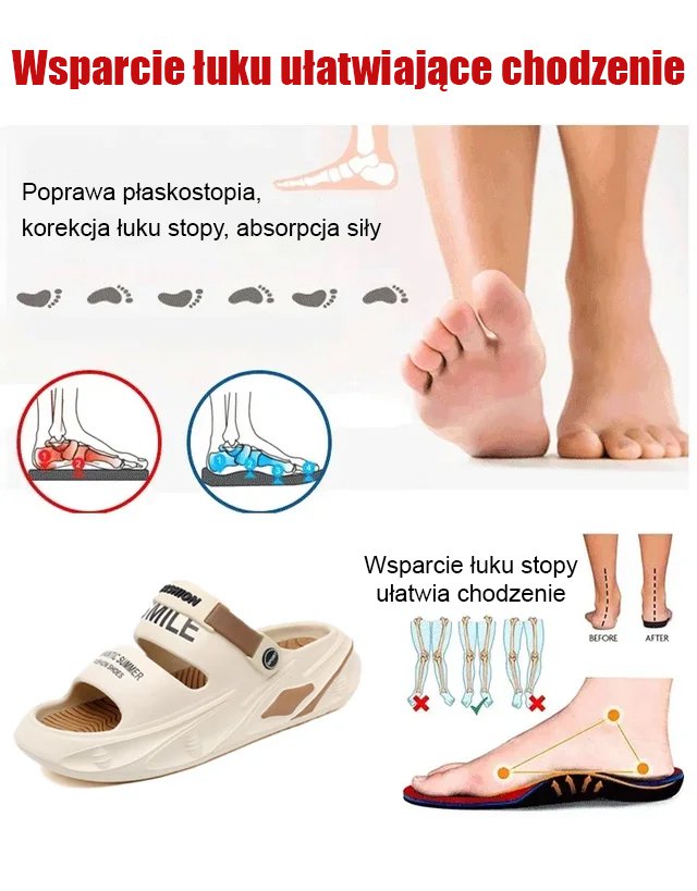 Sandały Para 2024 Letnie buty z dziurami