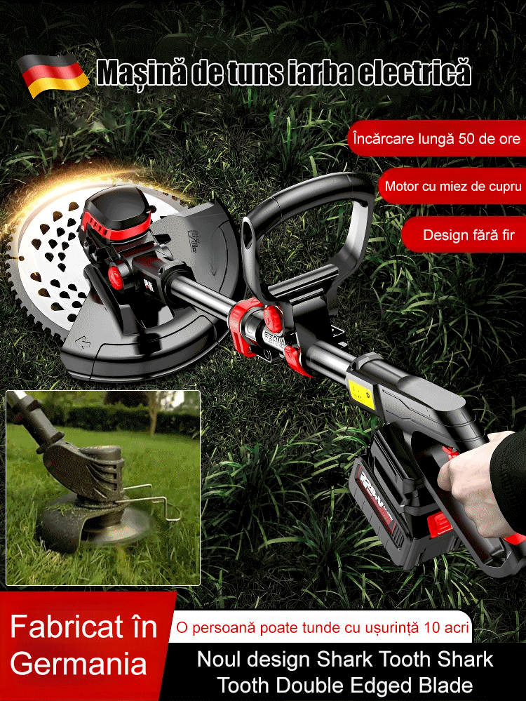 Mașină de tuns iarba electrică de uz casnic