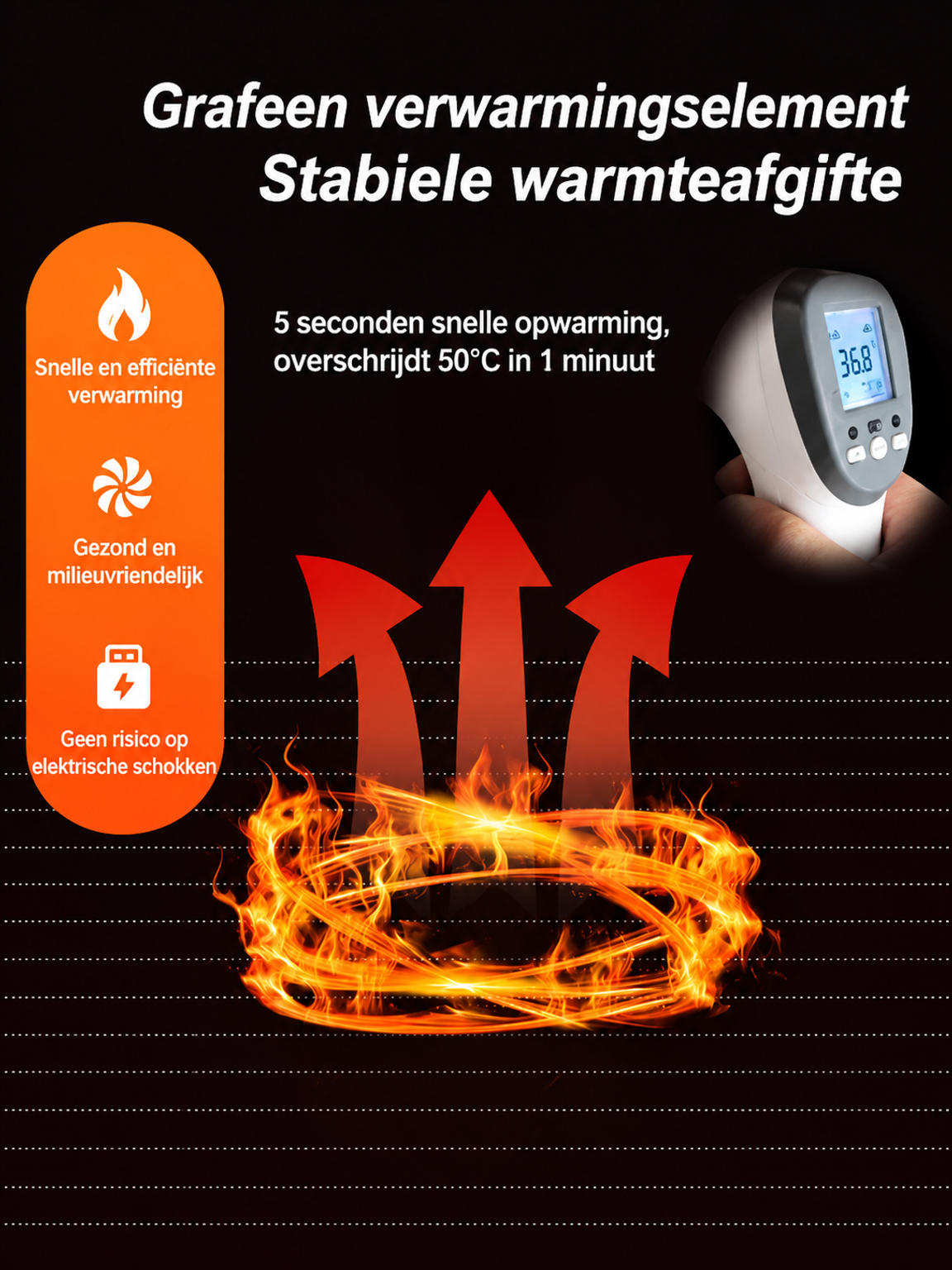 Wall mounted heater close-up