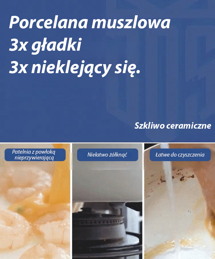 Ceramiczna patelnia nieprzywierająca