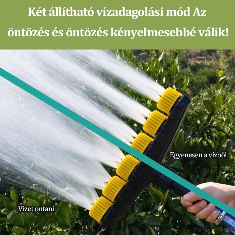 Nagy hatékonyságú többlyukú virágöntöző locsolófej