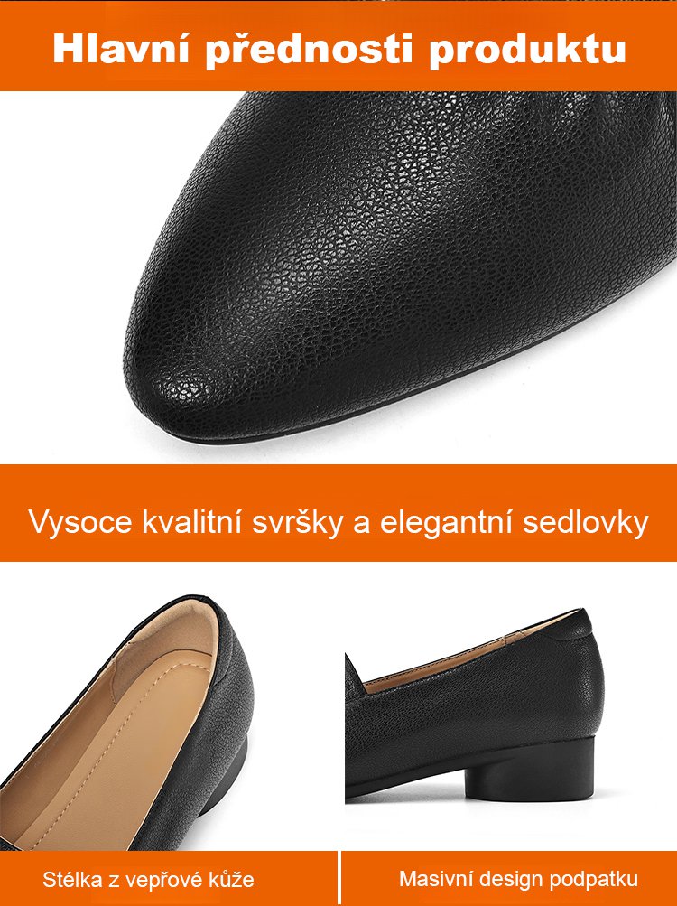 Korekční dámská obuv z měkké podrážky