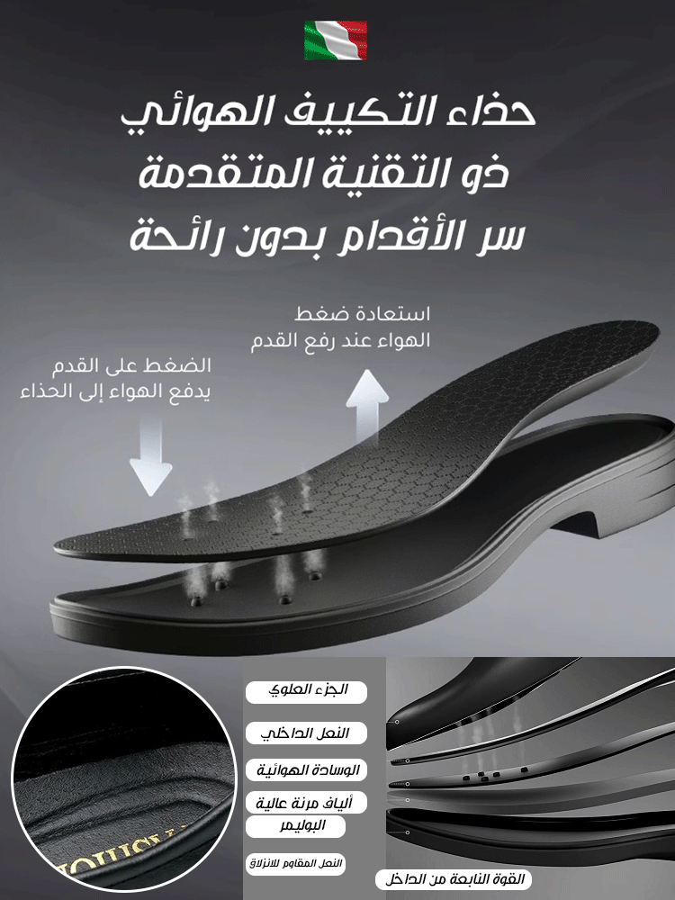 حذاء رجالي راقي بستايل تجاري وكاجوال ( راحة قصوى)