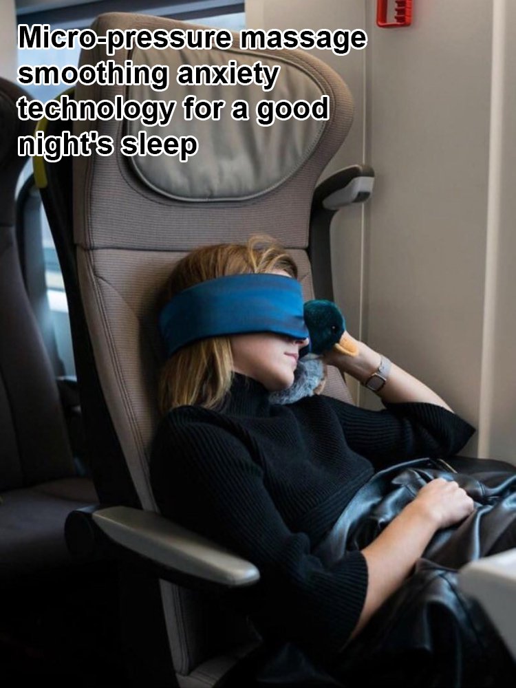 Dual Sensation Cool & Warm Full-Coverage Space Capsule Sleep Mask