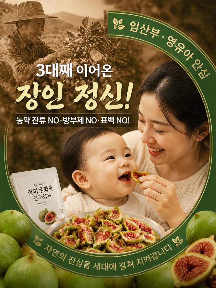 【바나네 원물컷】청무화과 말랭이