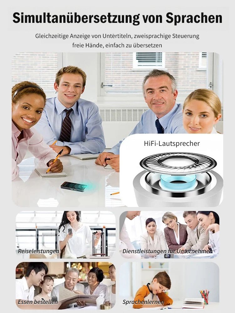 S80 Offline Intelligenter Simultanübersetzer