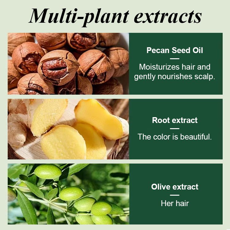 Plant pure bubble hair dye