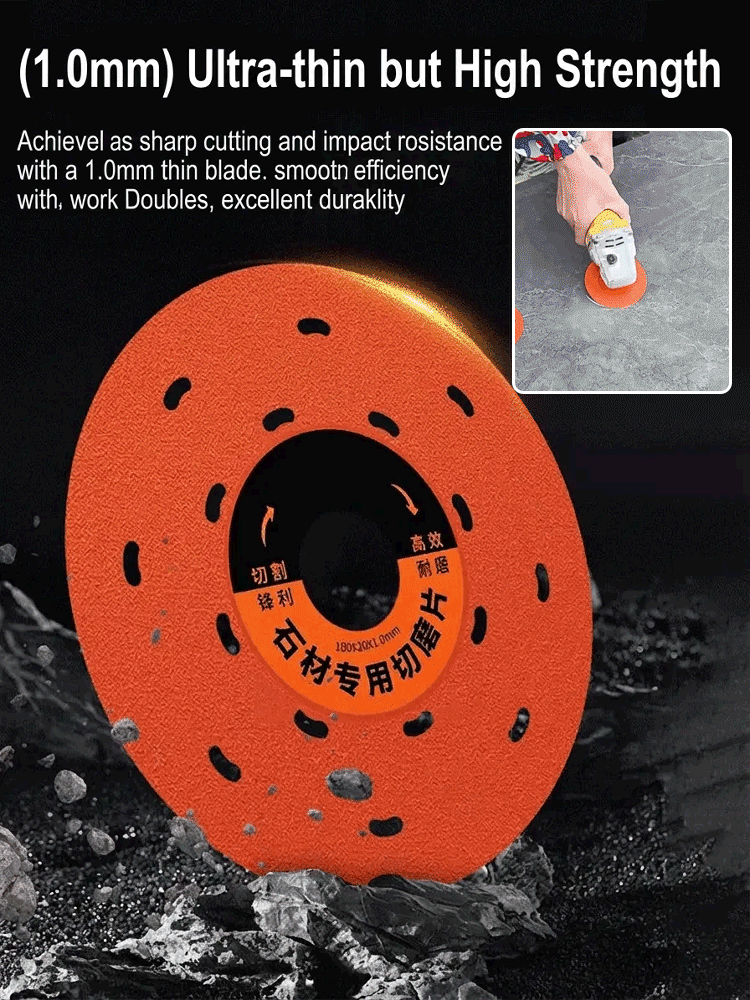 Industrial grade ceramic tile polishing and beveling cutting disc